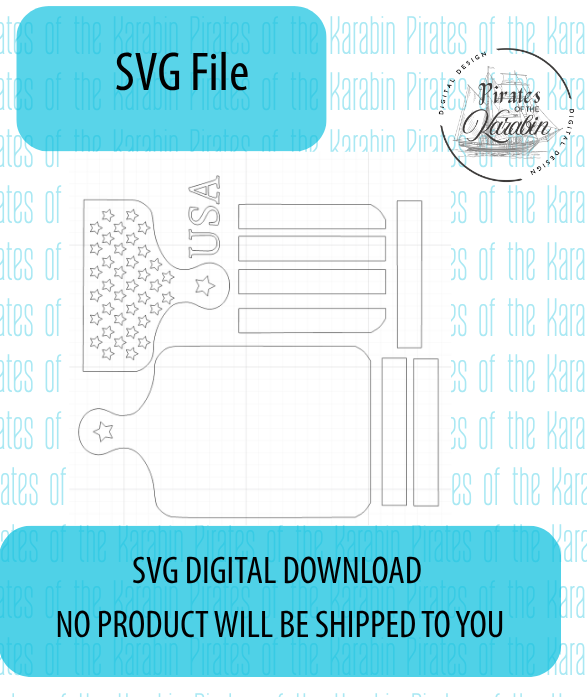 SVG file digital download with product packaging on a white background