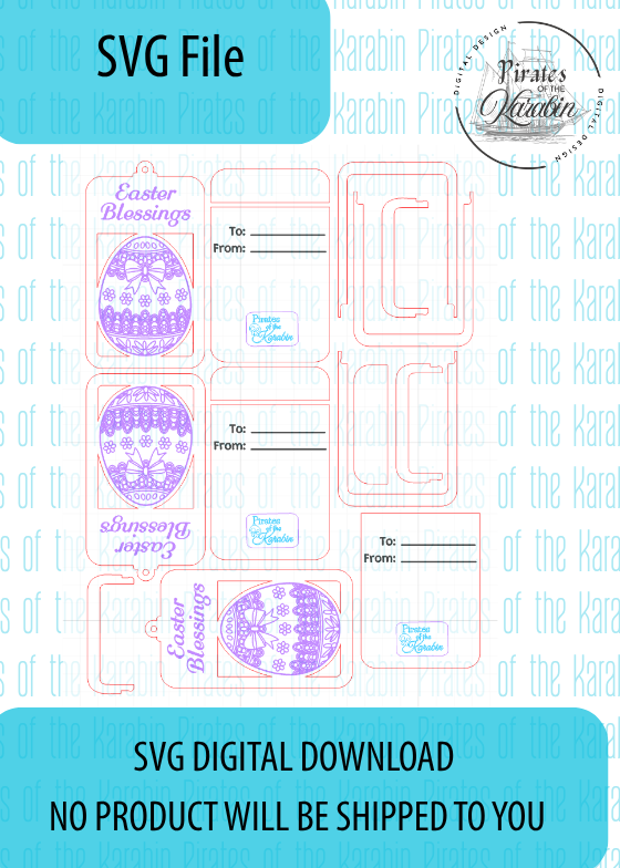 Digital download for SVG file with a purple and pink design on a white background