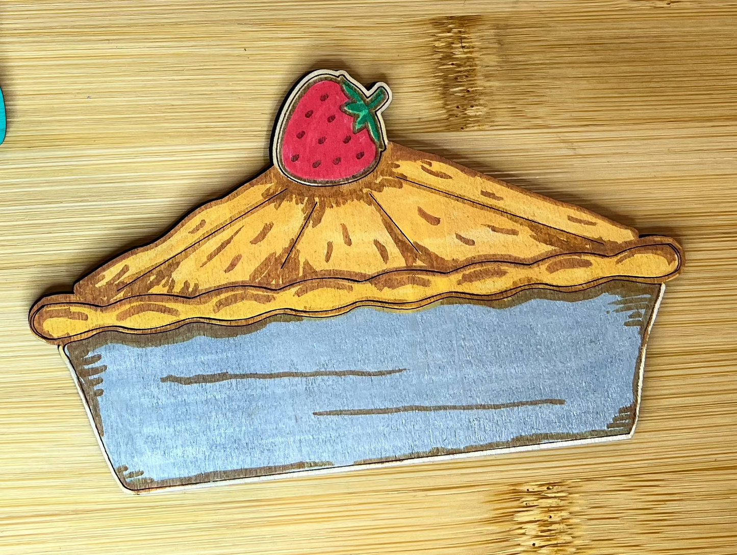 Strawberry Tiered Tray Laser Cut File SVG/XCS Digital Download
