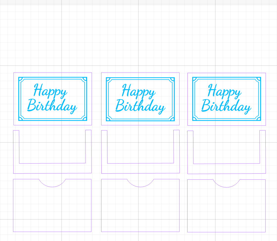 Happy Birthday Gift Card Holder