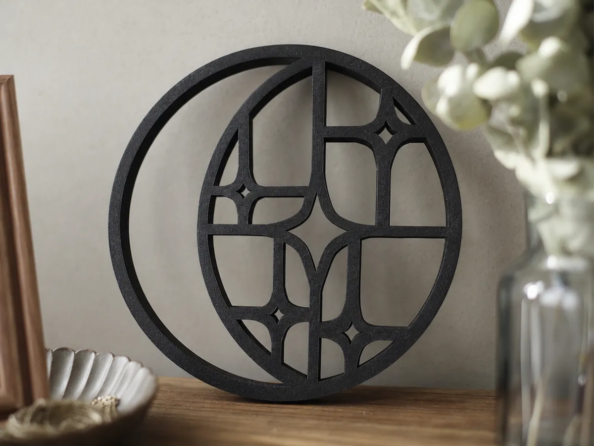 Cresent Moon and Stars Wall Shelf